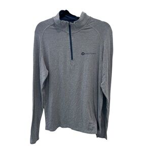 Gray Fayettechill Long Sleeve Quarter-Zip Pullover